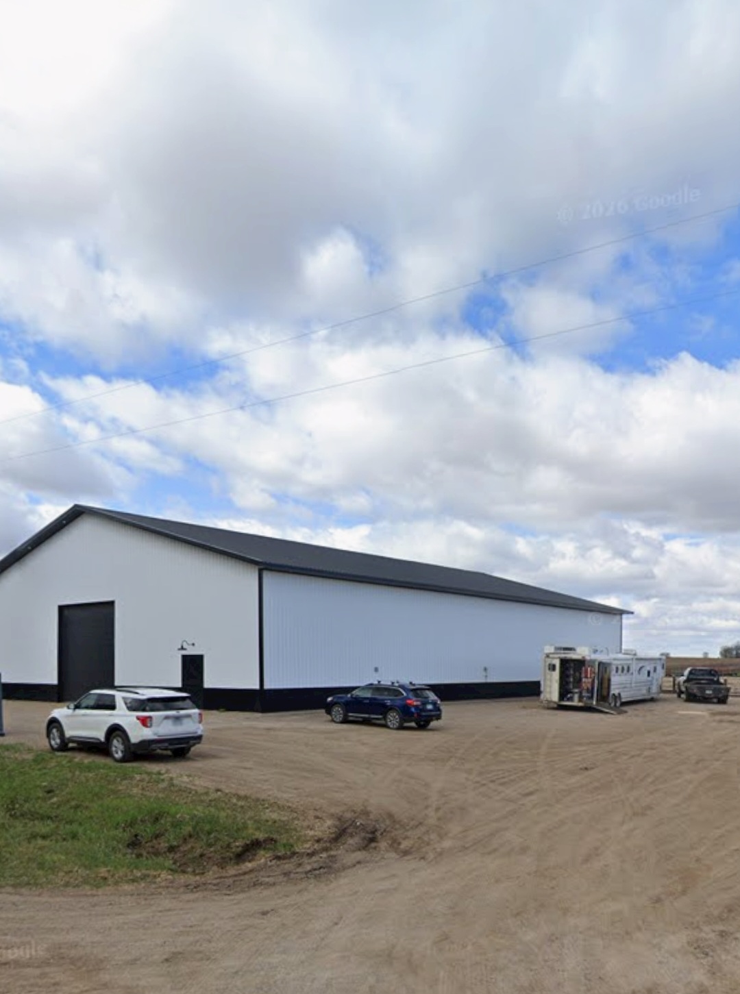 Exterior of the Yahweh Arena event venue building